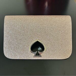 Kate Spade Make it Mine Pink Glitter Sparkly Interchangeable Purse Flap